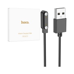 Carregador Sem Fio Hoco Para Smartwatch Y9 Sports Branco Carregador Sem Fio Hoco Para Smartwatch Y9 Sports Branco